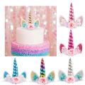 Unicorn Birthday Party Decoration Unicorn Tableware Paper Plates Cups Napkins Toys For Kids Birthday Party Baby Shower Girl. 