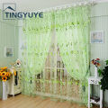 Tulip Flower Voile Curtain Drape Panel Room Sheer Home Door Window Decoration. 