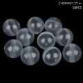 50PCS Clear Can Open Transparency Plastic Capsule Toy Surprise Ball Tiny Container Making Things Model. 