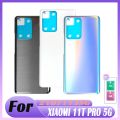New For Xiaomi 11T Pro 5G Battery Back Cover Glass Panel Rear Housing Door Case Replacement. 