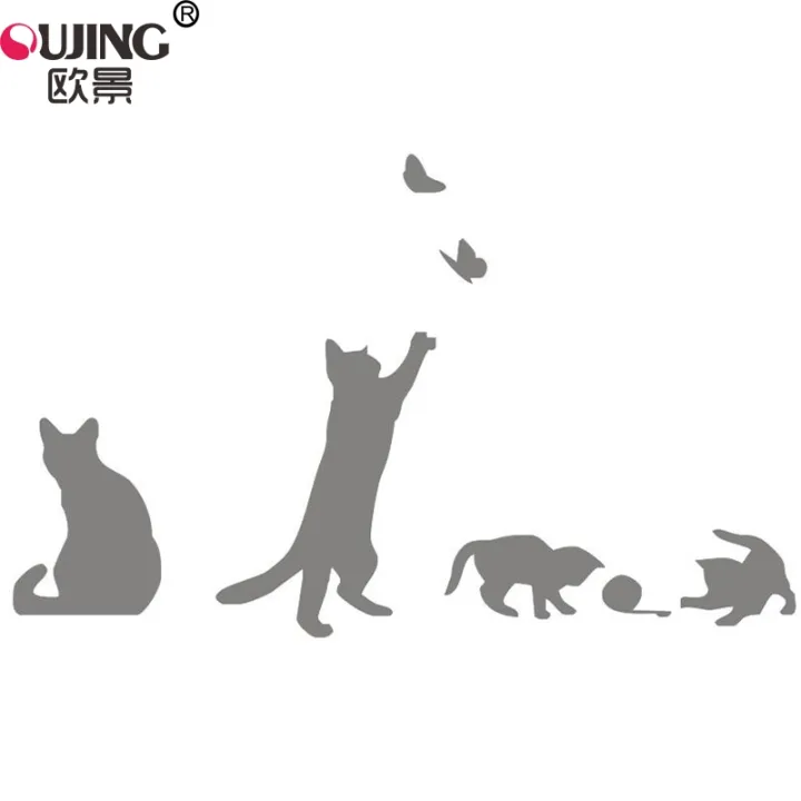 Cartoon%20Black%20Naughty%20Kitten%20Wall%20Sticker%20For%20Kids%20Room%20Bedroom%20Stairs%20Home%20Decoration%20Vinyl%20Wall%20Decals%20Cute%20Cats%20DIY%20Art%20Mural%20-%20Image%205