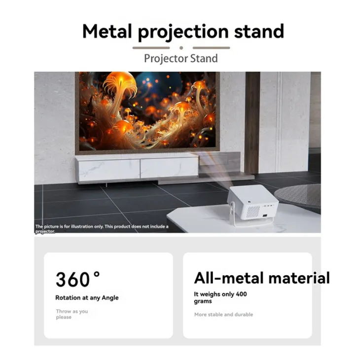 Desktop%20Projector%20Bracket%20Ceiling%20Projection%20Bracket%20Universal%201/4%20Screw%20Hole%20Maximum%20Load:%205kg%20B%20-%20Image%204