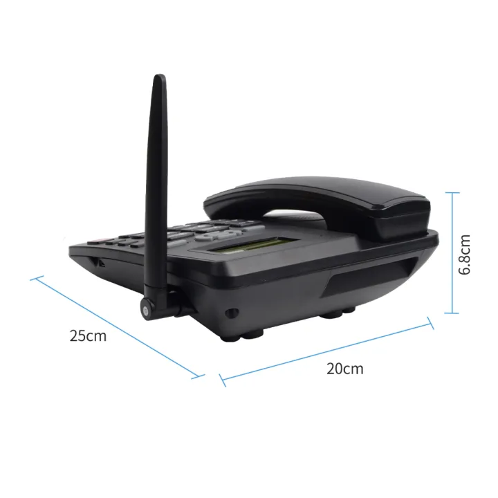 Cordless%20Phone%20Desktop%20Telephone%20Support%20GSM%20850/900/1800/1900MHZ%20Dual%20SI-M%20Card%202G%20Fixed%20Wireless%20Phone%20with%20Anten-na%20Radio%20Alarm%20Clock%20Funtion%20for%20House%20Home%20Call%20Center%20Office%20Company%20Hotel%20-%20Image%208