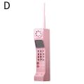 1pc Retro Mobile Brick Phone Model 80'S 90'S Old Classic Design Telephone Model Metal Vintage Old-Fashioned. 
