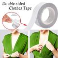 Double Sided Body Tape Self-Adhesive Bra Clothes Dress Shirt Sticker Clear Tape Invisible Patch. 