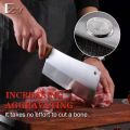 5mm Thickened Stainless Steel Cleaver Knife Kitchen Solid Wood Handle Chef Sharp Bone Powerful Cleaver Chopper Butcher Knife. 
