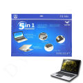 5 in1 Laptop Skin Pack combination protective film 15.6 inch Keyboard Protector + laptop skin + screen protector + mouse pad. 