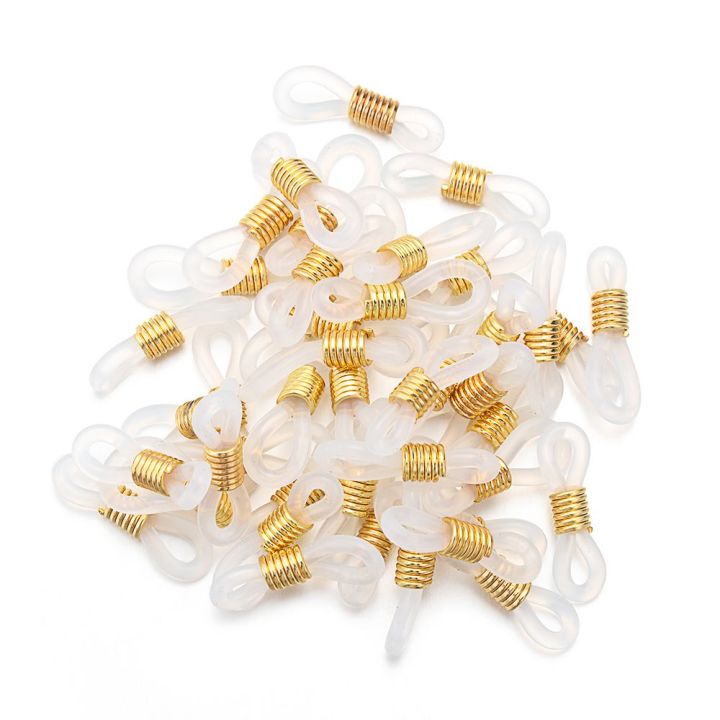 Spectacle Ring Using 50PCS Rubber Adjustable Glasses Ring Spectacle End Connectors Eyeglass ...