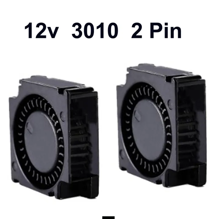 12v 3010 2Pin CPU GPU Cooler Fan Blower Fan Air Purifier Turbo Cooler ...