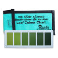 Six Colour shades Nitrogen Parameter Leaf Color Chart. 