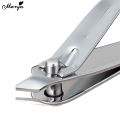 Monja 1Pcs  Manicure Nail Clipper Nail Cutter Stainless Steel Fingernails. 
