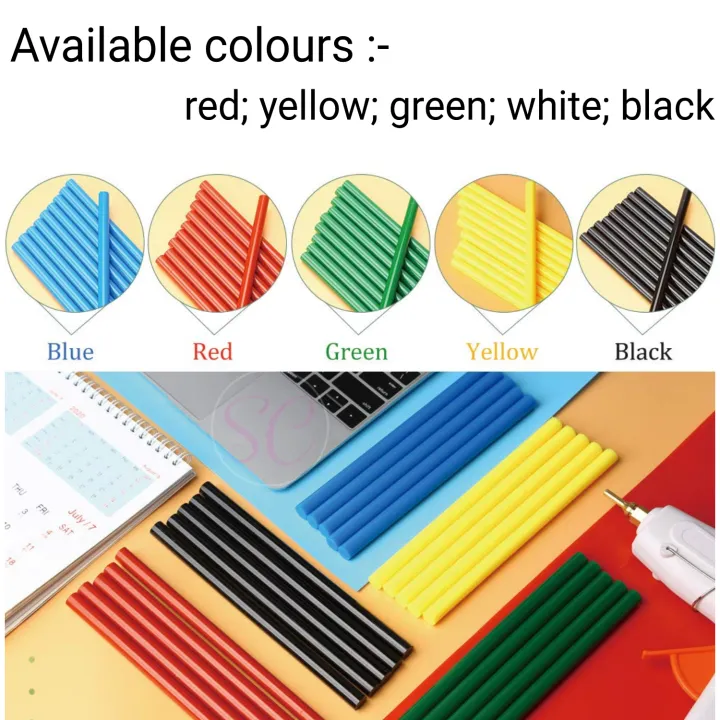 Multi%20Coloured%20Hot%20Melt%20Glue%20Gun%20Sticks%2010Pcs%20-%20Image%206