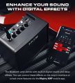 NUX Mighty Lite BT Mini Portable Modeling Guitar Amplifier with Bluetooth(Cream). 