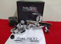 Mcpoloo Shower Mixer Tap Faucet 1/2" Cold / Hot Water Mixer Tap Chromium plated Brass Square Lever Bathroom. 