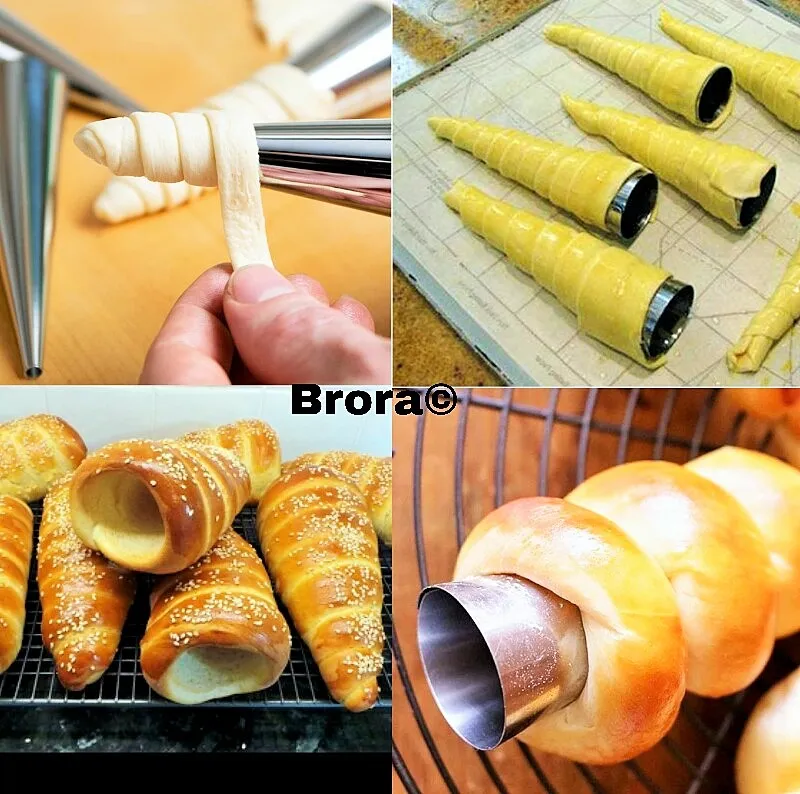 Cone molds for baking best sale