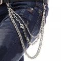 Punk Waist Chain Belt Silver Trousers Chain for Men Jeans Belt Chain for Pants Cool Metal Rock Chain Hiphop Summer Jewelry Man. 