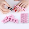 2 PCS Premium Pedicure Toe Separators - Soft & Durable Salon Pedicure Accessories - Random Colors. 