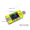IUQXU UM34/UM34C UM24/UM24C UM25/UM25C DC Voltmeter Ammeter VLuxuryoltage Current Tester Voltage battery Charge USB Tester. 