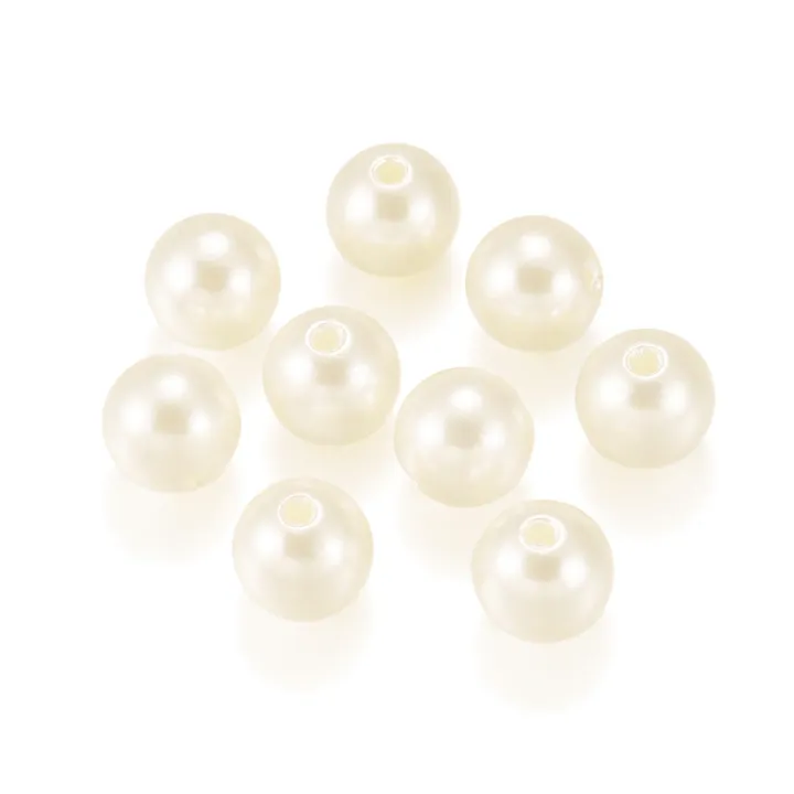 White%20/%20Beige%203mm-12mm%20Pearls%20Straight%20Hole%20Making%20Jewelry%20Diy%20Round%20Beads%20Decoration%20Crafts%20-%20Image%209