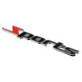 Car Sports Logo Sticker Metal Badge 3D Chrome Emblem Sticker Car Trunk Badge Decals Styling Accessories. 
