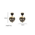 【ALLGOOD】Pearl Earrings Fashion Women 18K Gold Exquisite Pearl Round C-shaped S925 Stud Earrings for Women Crystal Jewelry. 