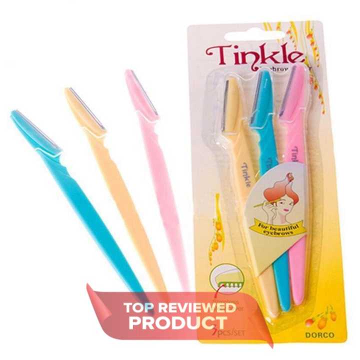 Portable Tinkle Eyebrow Razors - 3 | Daraz.lk