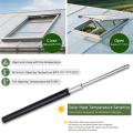 Automatic Greenhouse Window Opener 2PCS Solar Powered Auto Vent Openers for Hothouse. 