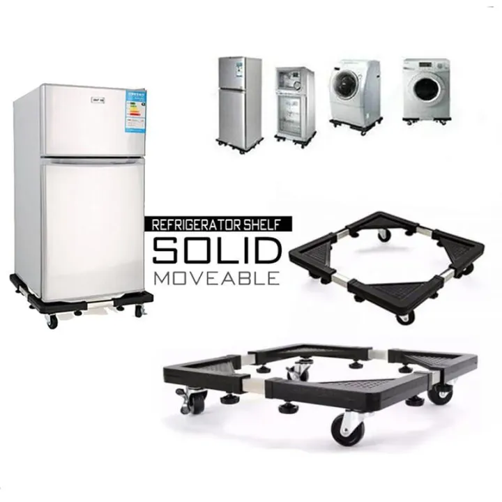 Refrigerator%20Moving%20Base%20Bracket%20-%20Black%20Movable%20Trolley%20wheel%20stand%20base%20for%20Fridge%20Refrigerator%20Washing%20machine%20Home%20Appliances%20Appliances%20Parts%20&%20Accessories%20Refrigerator%20Parts%20&%20Accessories%20-%20Image%204