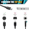 USB-C 65W 45W Charger Adapter For Lenovo ThinkPad T480 T490 T580 ADLX65YDC2A ADLX65YLC2D chromebook 2nd Gen S330 Laptop Power. 