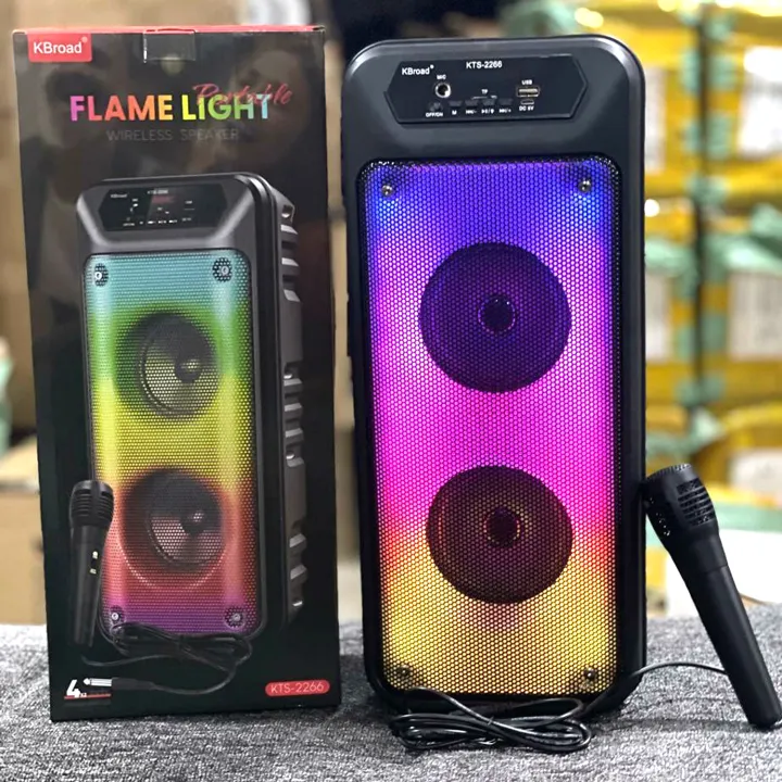 KTS-2268%20Portable%20Wireless%20Bluetooth%20Speaker%20with%20Mic%20LED%20Light%20RGB%20Support%20Mic,%20FM,%20AUX,%20USB,%20SD%20Card%20Karaoke%20Speaker%20Buffel%20Subwoofer%20Music%20Player%20Party%20Box%20with%20Microphone%20%20KTS%20Speaker%20KTS%202268%20-%20Image%202