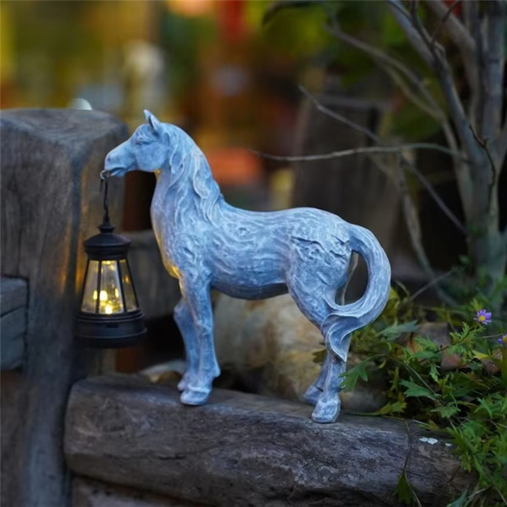 Horse%20Statue%20with%20Solar%20Lantern%20Figures%20for%20Garden%20Yard%20Decoration%20B%20-%20Image%202