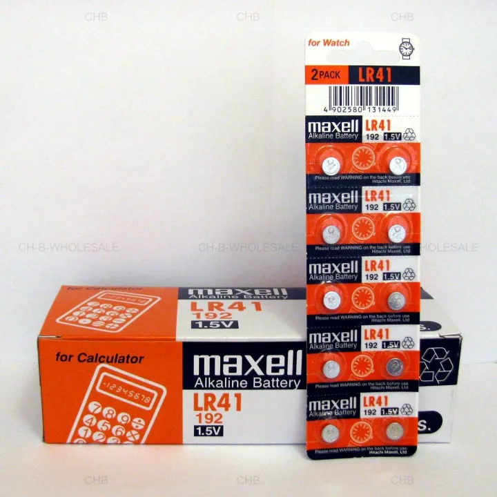 Varta F21 6 Batterie Maxell LR41 AG3 392A Alcaline - Per Orologi - Foto 4