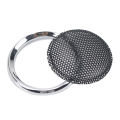 Ghxamp 1 inch 2 inch Speaker Grill Mesh 36MM 50MM Mini Round Speaker Net LoudSpeaker Decorative Ring Cover 1 Pairs. 