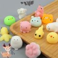 Cute Squishies Mochi Cat Animal Squishy Anti-stress Ball Squeeze Toys for Kids Adult Stress Reliever Birthday Gift for Children. 