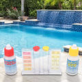 2-way l Water Test Kit Standard Double Chlor & PH with Carrying Pouch for D king and Spa.. 