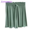 Amamia Women Summer Shorts Satin Quick Dry Summer Sleeping Pants. 