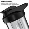 Plastic Protein shaker bottle Leak-proof 500ml Sports BPA-free water bottle Shakeable Portable Gym water bottle for Gym Fitness Sports activities Outdoor activities Athletes. 