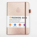 Secure Password Journal Indexed Hardcover Alphabetical Password Book Compact Password Keeper Notebook for Home Office Computer Security Personal Data Account Management Online Access. 