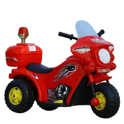 Cool Children's Electric Motorcycle Large Stroller Ride on Car