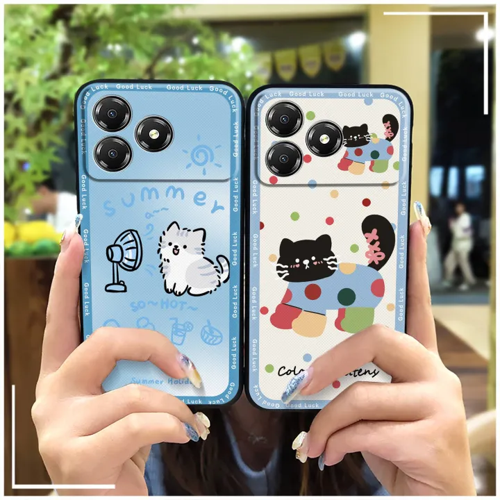 Durable%20Cute%20Phone%20Case%20For%20ZTE%20Blade%20A36%204G/Z2472%20Shockproof%20Anti-knock%20Phone%20Pouch%20Graffiti%20Cartoon%20Full%20wrap%20Silicone%20-%20Image%203