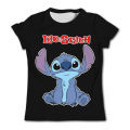 New summer children Disney stitch T-shirt Disney Stitch T shirt Disney Stitch anime cartoons casual clothes kid girl boy top tee. 