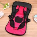 Multicolor Baby Car Cotton Cushion Seat with Safety Belt for Child. 