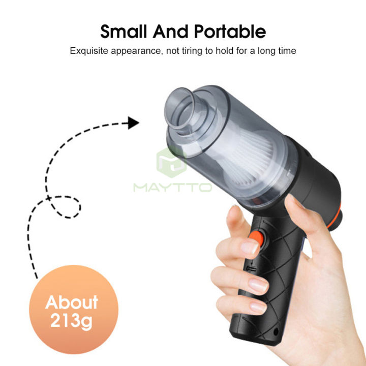 Maytto%20Car%20Vacuum%20Cleaner%20Handheld%20Air%20Blower%20Wireless%20Mini%20Vacuum%20Cleaner%20Portable%202-in-1%20Car%20Home%20Handheld%20Vacuum%20Cleaner%20Air%20Cleaner%20Vacuum%20for%20Car%20Office%20Home%20Computer%20Keyboard%20-%20Image%205