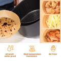 100pcs/50pcs Food Grade Air Fryer Non-Stick (fgaf ) Disposable Paper Liner 100 PCS For Frying Baking Cooking Roasting And Microwave. 
