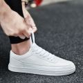 Pure Black All Black Leather Shoes Chef Shoes Men's Waterproof Non-Slip and Oilproof Kitchen Special Shoes Work Board Shoes Cheap. 