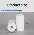 Portable Thermal Printer MINI Wirelessly Photo Label Memo Wrong Question Printing With USB Cable Imprimante Portable - 57MM Width, Includes Paper Roll. 
