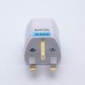 Universal 3Pin UK HK AC Travel Power Plug US/EU/AU To UK/HK 3 Pin Socket Convert Converter Plug Adapter for Travel Use. 