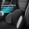 Geepact Car Headrest Pillow Lumbar Pillow Waist Back Support Neck Pillow Protector Memory Cotton Cushion Car Seat Vertebra Pillows for Neck Pain Relief Car Travel Home Office. 