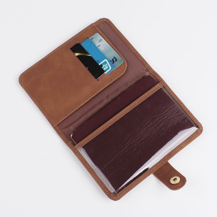 Leather%20Passport%20Holder%20Covers%20Case%20Waterproof%20Travel%20Credit%20Card%20Wallet%20Cute%20Passport%20Book%20for%20Women/Men%20Passport%20Cover%20-%20Image%202