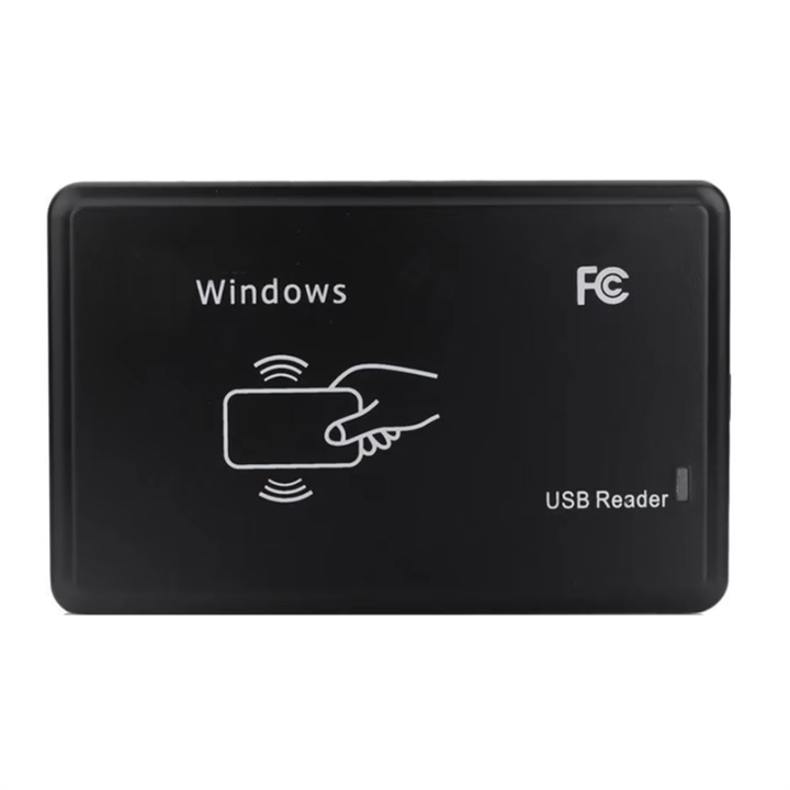 USB RFID Reader EM4100 ID Contactless Sensitivity Smart Card Reader ...